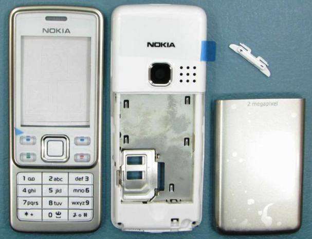 Корпус Корпус Nokia 6300 white original Корпус Nokia 6300 white original