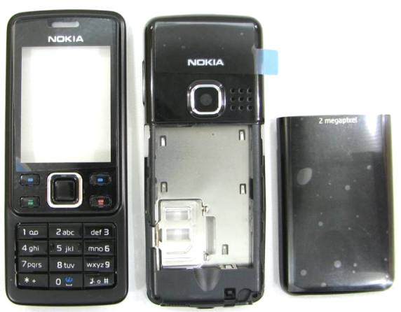 Корпус Корпус Nokia 6300 black original Корпус Nokia 6300 black original