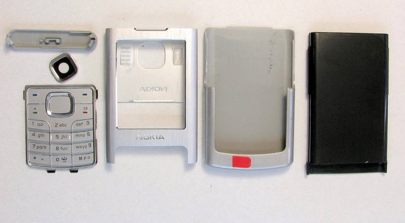 Корпус Корпус Nokia 6500C silver original Корпус Nokia 6500C silver original