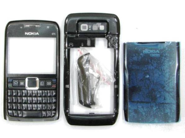 Корпус Корпус Nokia E71 black original Корпус Nokia E71 black original