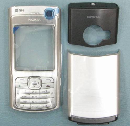 Корпус Корпус Nokia N70 silver original Корпус Nokia N70 silver original