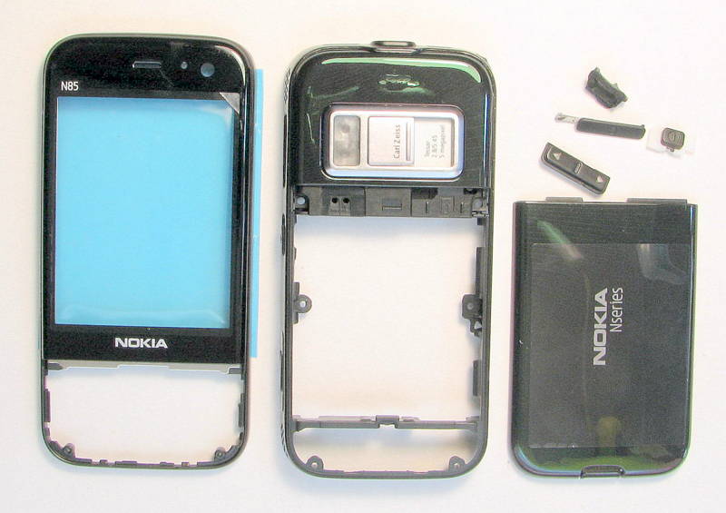 Корпус Корпус Nokia N85 black original Корпус Nokia N85 black original