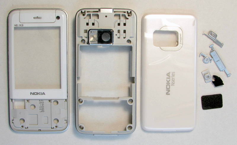 Корпус Корпус Nokia N81 8GB black-white original Корпус Nokia N81 8GB black-white original