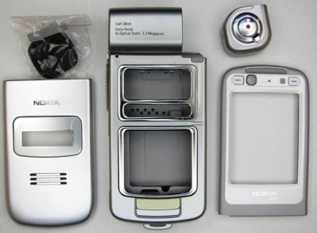 Корпус Корпус Nokia N93 silver original Корпус Nokia N93 silver original