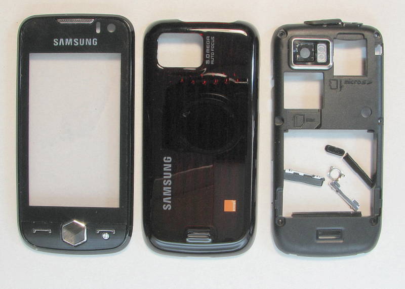 Корпус Корпус Samsung S8000 black original Корпус Samsung S8000 black original