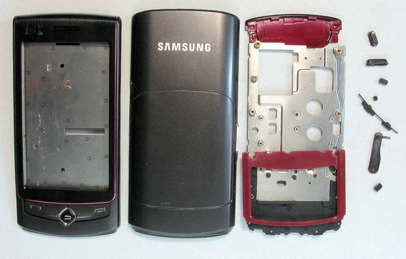 Корпус Корпус Samsung S8300 black-red original Корпус Samsung S8300 black-red original