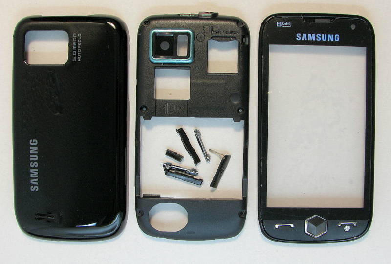 Корпус Корпус Samsung i8000 black original Корпус Samsung i8000 black original