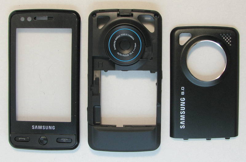 Корпус Корпус Samsung M8800 black original Корпус Samsung M8800 black original