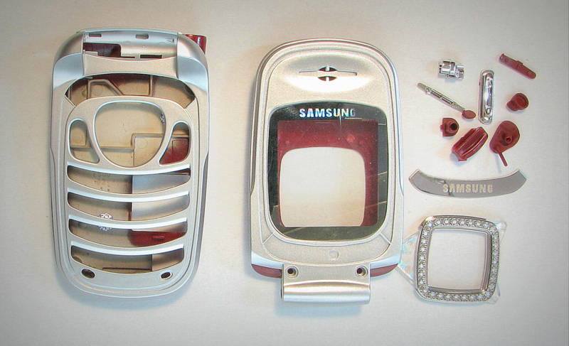 Корпус Корпус Samsung T500 red original Корпус Samsung T500 red original