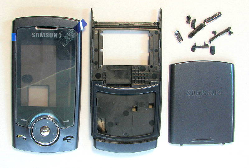 Корпус Корпус Samsung U600 blue original Корпус Samsung U600 blue original