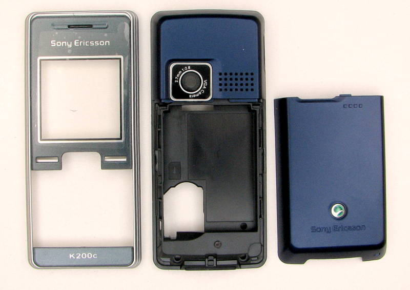 Корпус Корпус Sony Ericsson K200i blue original Корпус Sony Ericsson K200i blue original