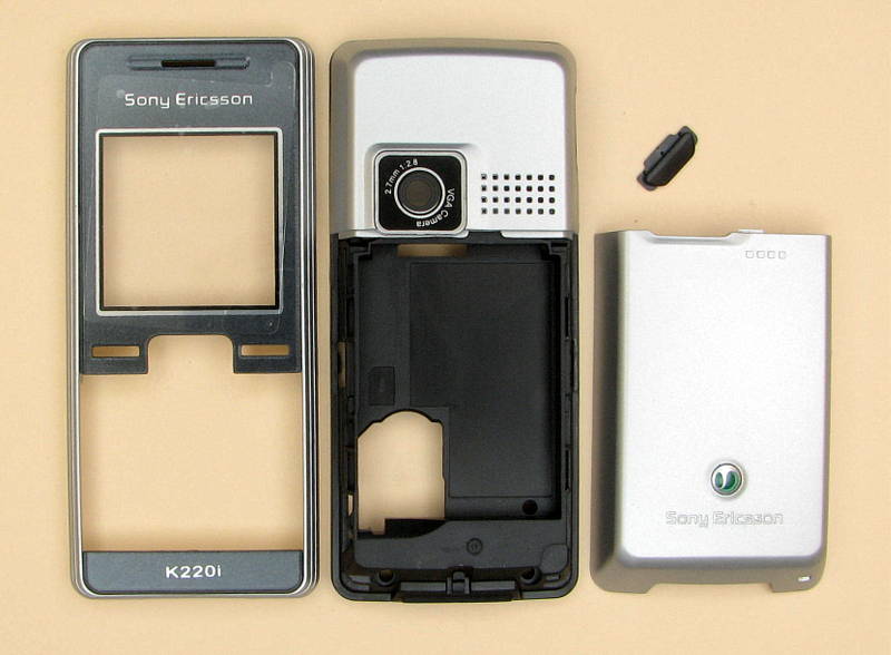 Корпус Корпус Sony Ericsson K220i silver original Корпус Sony Ericsson K220i silver original