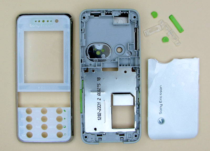 Корпус Корпус Sony Ericsson K660i white-green original Корпус Sony Ericsson K660i white-green original