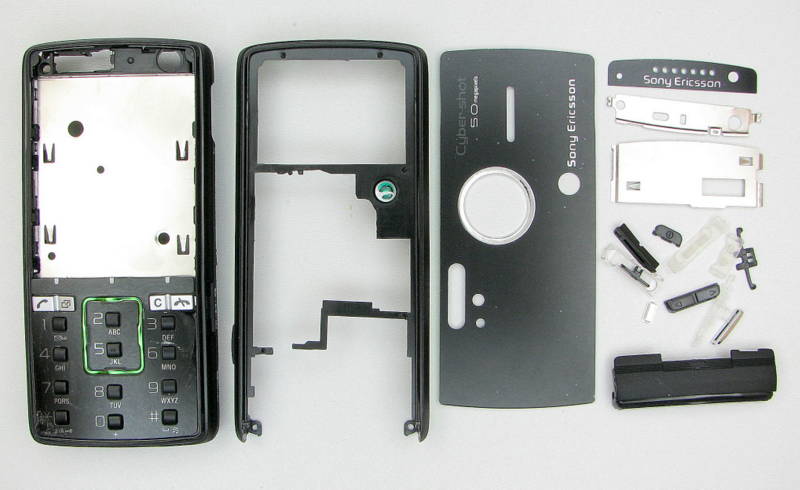 Корпус Корпус Sony Ericsson K850i black-green original Корпус Sony Ericsson K850i black-green original