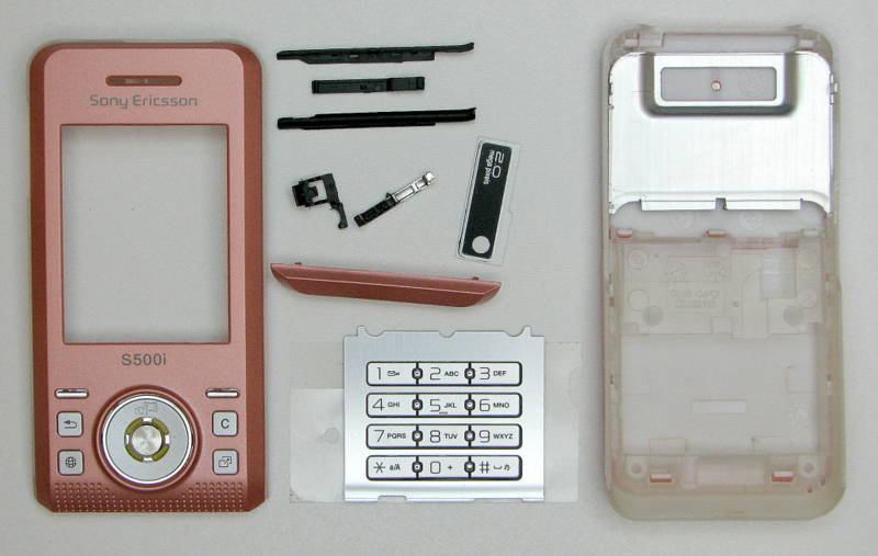 Корпус Корпус Sony Ericsson S500i pink original Корпус Sony Ericsson S500i pink original