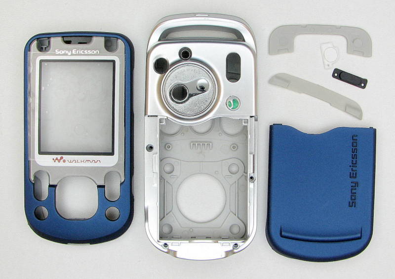 Корпус Корпус Sony Ericsson W550i blue original Корпус Sony Ericsson W550i blue original