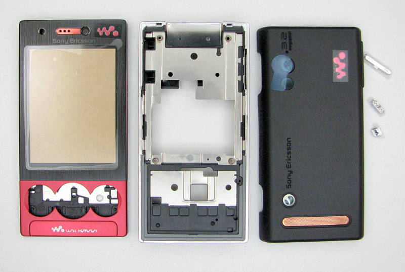 Корпус Корпус Sony Ericsson W705i red original Корпус Sony Ericsson W705i red original