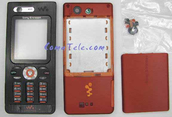 Корпус Корпус Sony Ericsson W880i black-red original Корпус Sony Ericsson W880i black-red original
