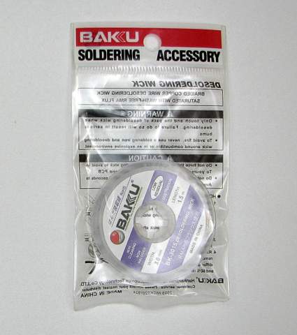 Оплетка Оплетка для снятия припоя BK 3015 Desoldering Wick Оплетка для снятия припоя BK 3015 Desoldering Wick