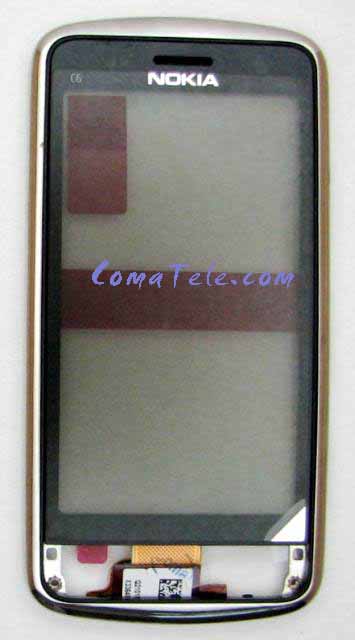 Сенсор Тачскрин Nokia C6-01 silver original в рамке Тачскрин Nokia C6-01 silver original в рамке
