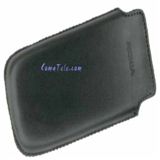 Чехол Чехол карман для Nokia 6120 black кожа натур.